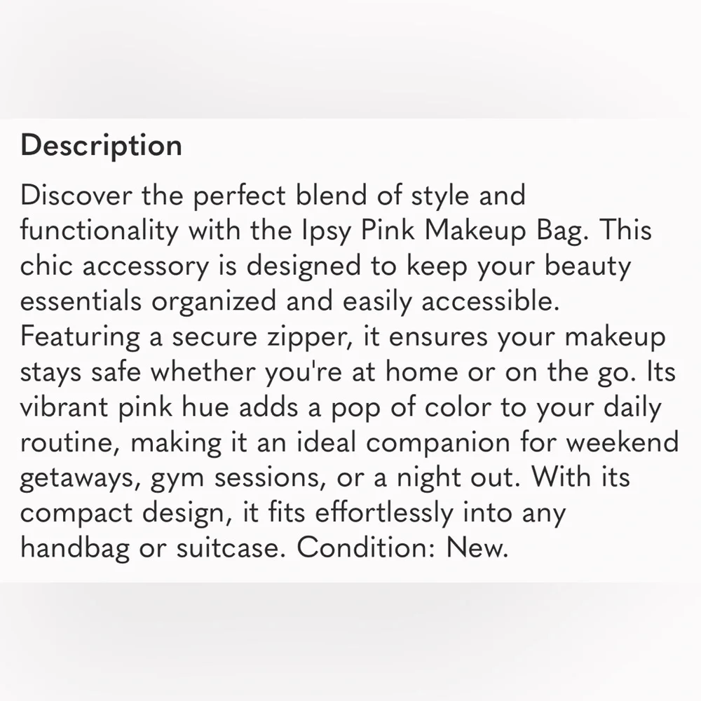 ipsy vibrant pink
